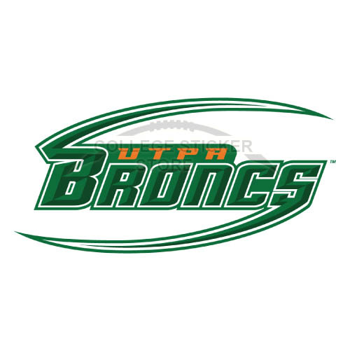 Homemade Texas Pan American Broncs Iron-on Transfers (Wall Stickers)NO.6521